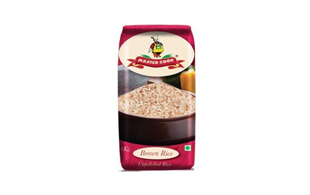 Master Cook Brown Rice Unpolished Rice   Pack  1 kilogram